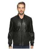 Marc New York By Andrew Marc Edison Bomber Jacket (black) Men's Coat