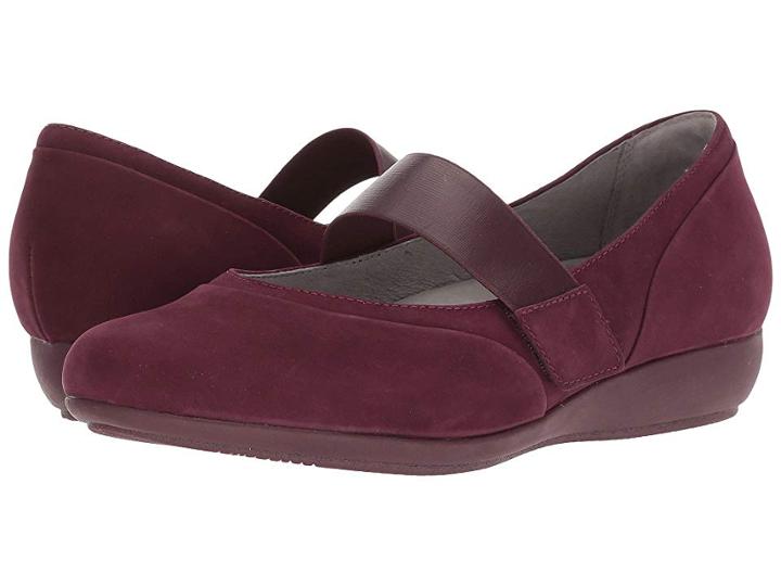 Dansko Kendra (wine Millled Nubuck) Women's  Shoes