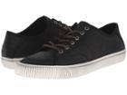 Frye Miller Low Lace (black Waxed Vintage Leather) Men's Lace Up Casual Shoes