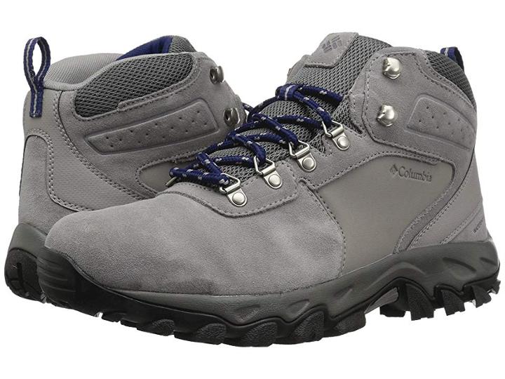 Columbia Newton Ridge Plus Ii Suede Wp (ti Titanium/coustea) Men's Shoes