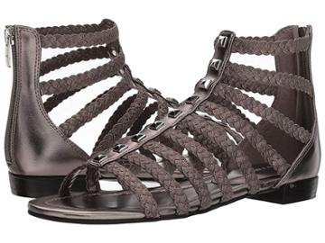 Marc Fisher Ltd Pepita (silver Fabric) Women's Sandals