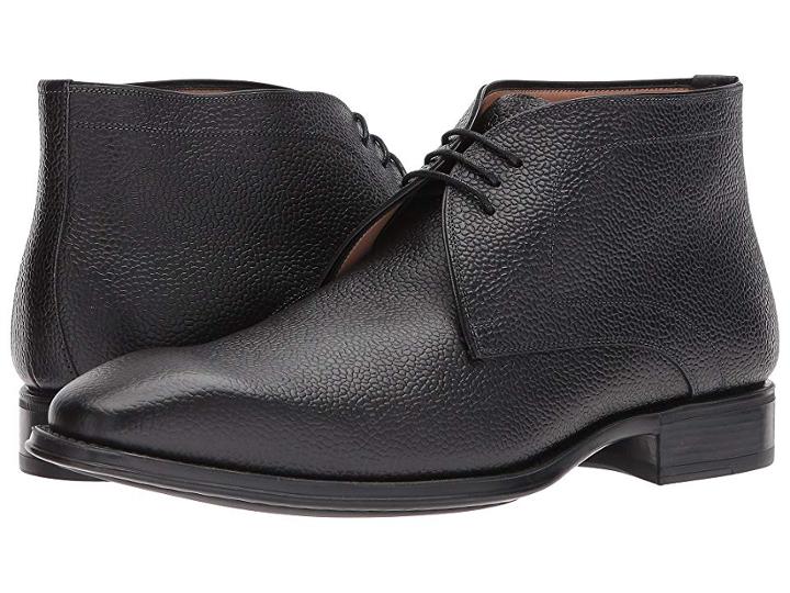 Mezlan Cabra (black) Men's Dress Lace-up Boots