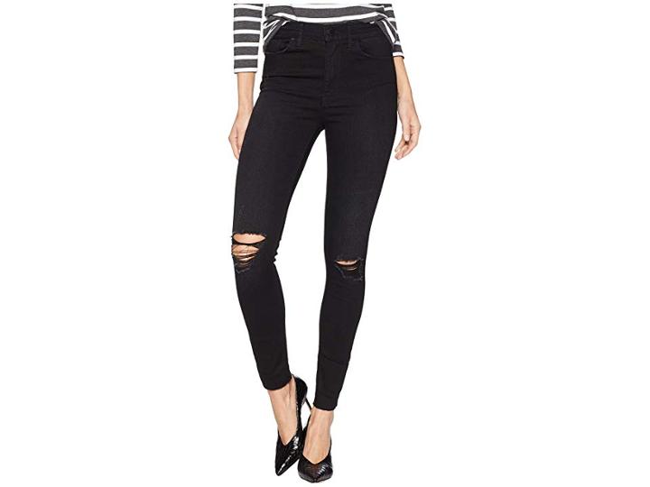 Hudson Barbara Ankle High-waist Skinny Raw Hem Jeans In Westbound (westbound) Women's Jeans