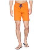 Mr. Swim Chino Elastic Shorts (burnt Orange) Men's Swimwear