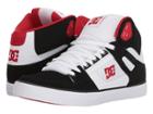 Dc Pure High-top Wc (white/black/red) Men's Skate Shoes