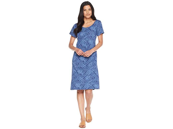 Fresh Produce Ocean Tide Sadie Dress (moonlight Blue) Women's Dress