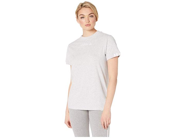 Adidas Originals Coeeze T-shirt (light Grey Heather) Women's T Shirt