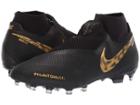 Nike Phantom Vsn Pro Df Fg (black/metallic Vivid Gold) Men's Soccer Shoes