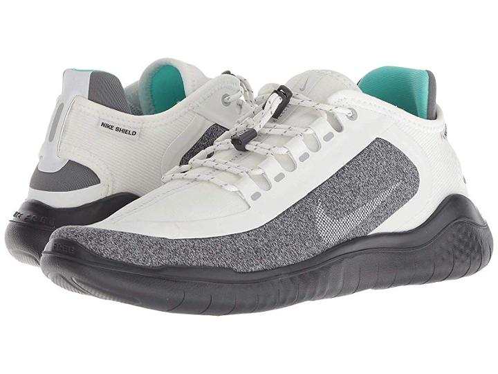 Nike Free Rn 2018 Shield (summit White/metallic Silver/wolf Grey) Women's Running Shoes