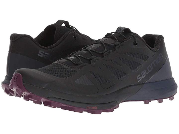 Salomon Sense Pro 3 (black/graphite/potent Purple) Women's Shoes