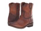 Frye Billy Short (cognac Washed Antique Pull-up) Cowboy Boots