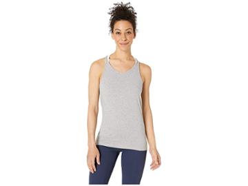 Reebok Les Mills Skinny Tank (medium Grey Heather) Women's Clothing
