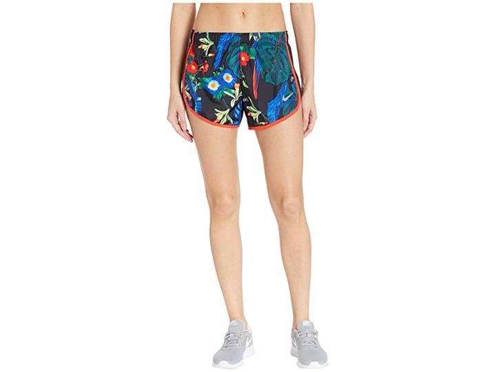 Nike Dry Tempo Shorts (black/black/light Crimson) Women's Shorts
