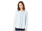 U.s. Polo Assn. Pintuck Denim Shirt (blue) Women's Clothing