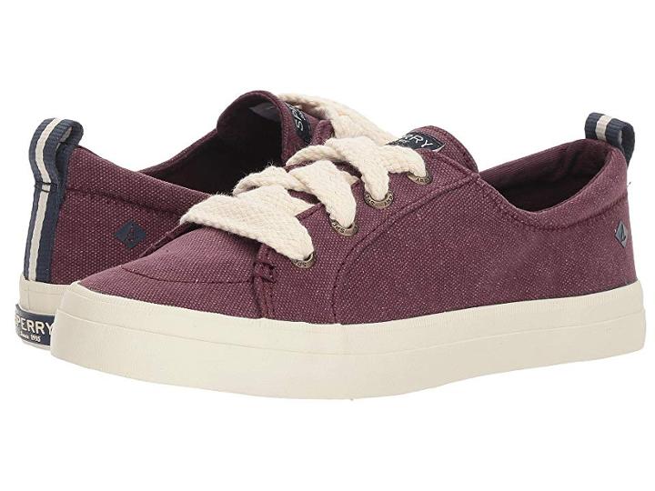 Sperry Crest Vibe Chubby Lace (fig) Women's Lace Up Casual Shoes