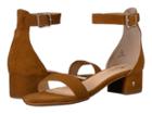 Yosi Samra Daniel (bone Brown Suede) Women's Dress Sandals
