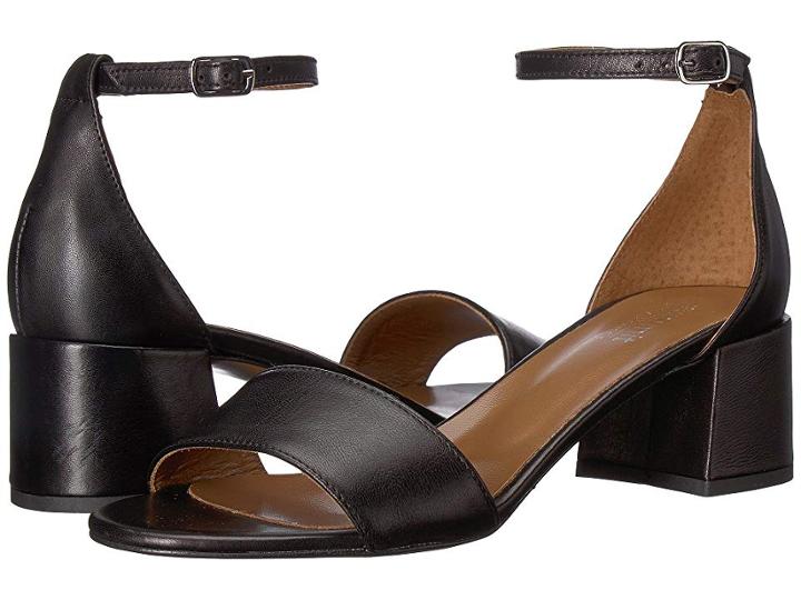 Summit By White Mountain Amelia (black Leather) Women's Sandals
