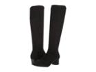 Tahari Grant (black Stretch Suede/fabric) Women's Zip Boots