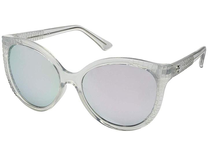 Guess Gu7402 (crystal/smoke Mirror) Fashion Sunglasses