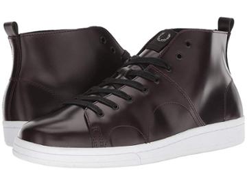 Fred Perry B721 X George Cox Monkey Boot Leather (oxblood) Men's Boots