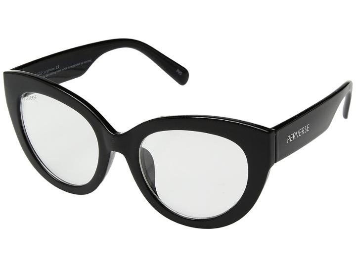 Thomas James La By Perverse Sunglasses Dorm Girl (black/transparent) Fashion Sunglasses