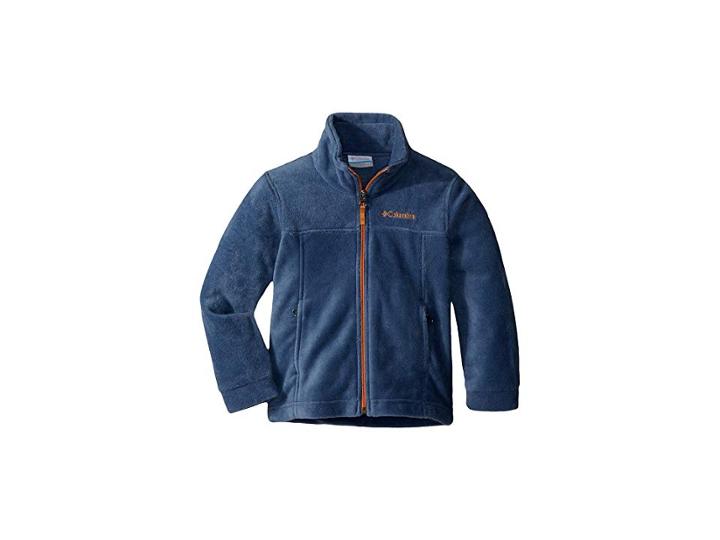 Columbia Kids Steens Mttm Ii Fleece (little Kids/big Kids) (dark Mountain/canyon Gold) Boy's Fleece