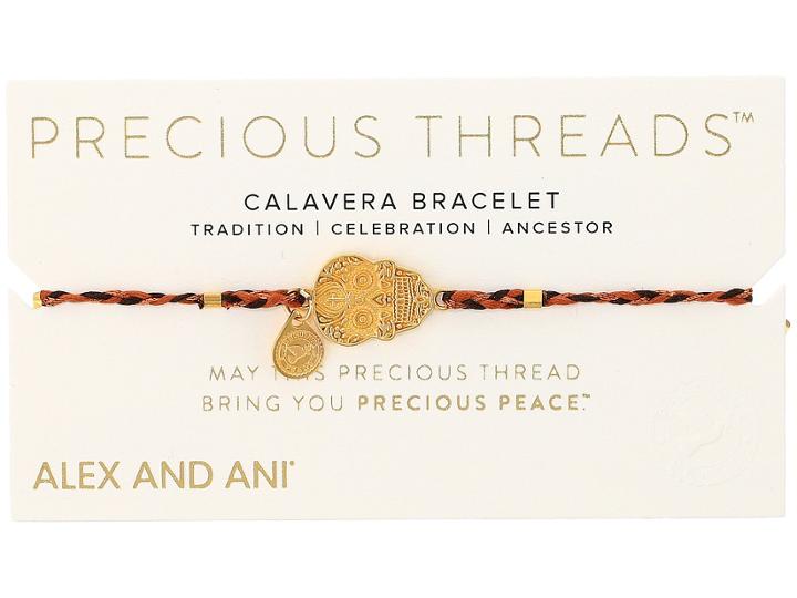 Alex And Ani Precious Threads Calavera Harvest Moon Braid (assorted) Bracelet