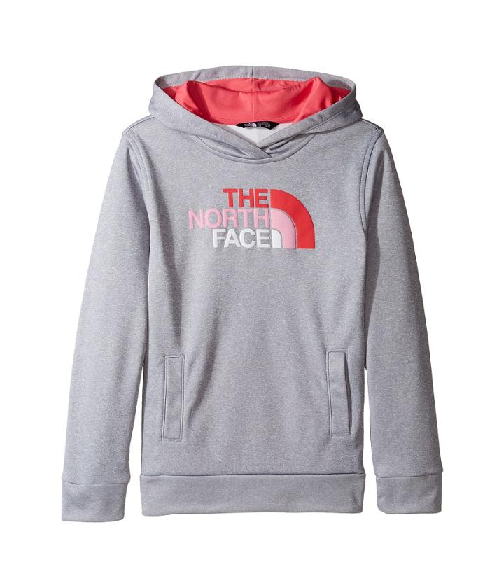 The North Face Kids Surgent Pullover Hoodie (little Kids/big Kids) (tnf Light Grey Heather (prior Season)) Girl's Sweatshirt