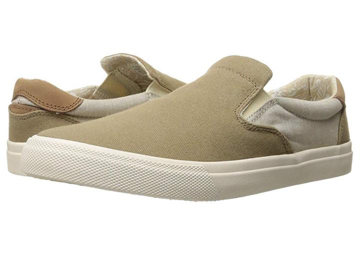 Crevo Baldwin (cream Canvas/chambray) Men's Shoes