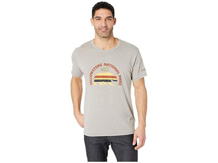 Pendleton Yellowstone Park Tee (vintage Smoke) Men's Clothing