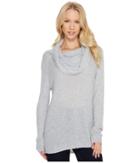 Joie Mattingly Cowl Neck Sweater (light Heather Grey) Women's Long Sleeve Pullover