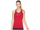 Nike Pro Mesh Training Tank (red Crush/black) Women's Sleeveless