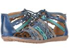 Earth Tidal (sapphire Blue Multi Soft Leather) Women's  Shoes