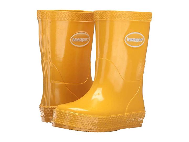 Havaianas Kids Galochas (toddler/little Kid) (yellow) Kids Shoes