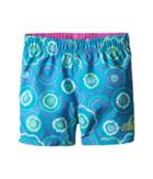 The North Face Kids Hike/water Shorts (toddler) (bluebird Sand Dollar Print (prior Season)) Boy's Shorts