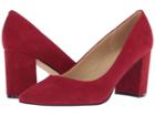 Marc Fisher Ltd Claire (luxe Red Savoy Suede) High Heels