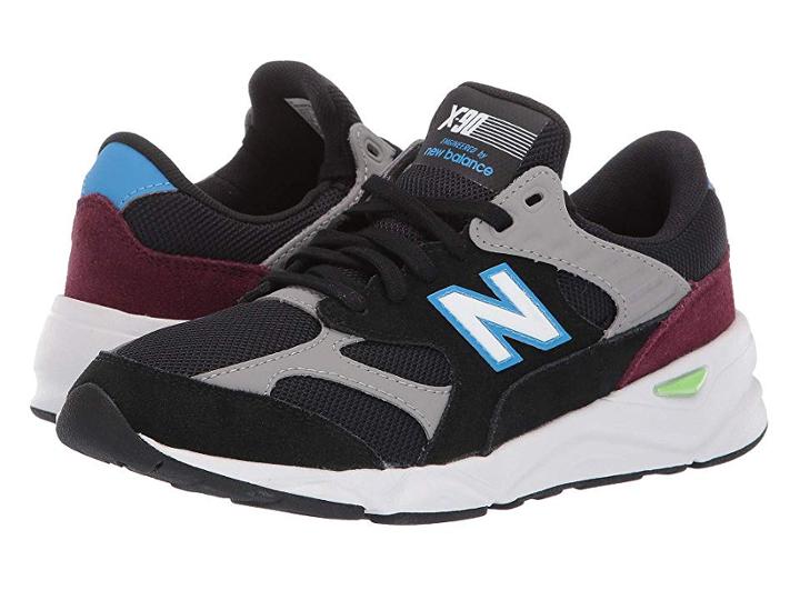 New Balance Kids Gsx90rv1 (big Kid) (black/grey) Kids Shoes