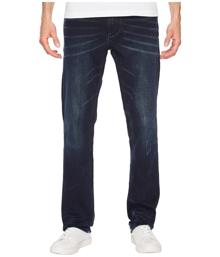 Calvin Klein Jeans Slim Straight Jeans In Storm Indigo (storm Indigo) Men's Jeans