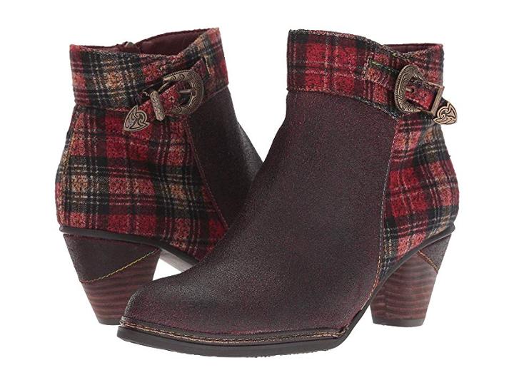 L'artiste By Spring Step Scottala (bordeaux Multi) Women's Shoes