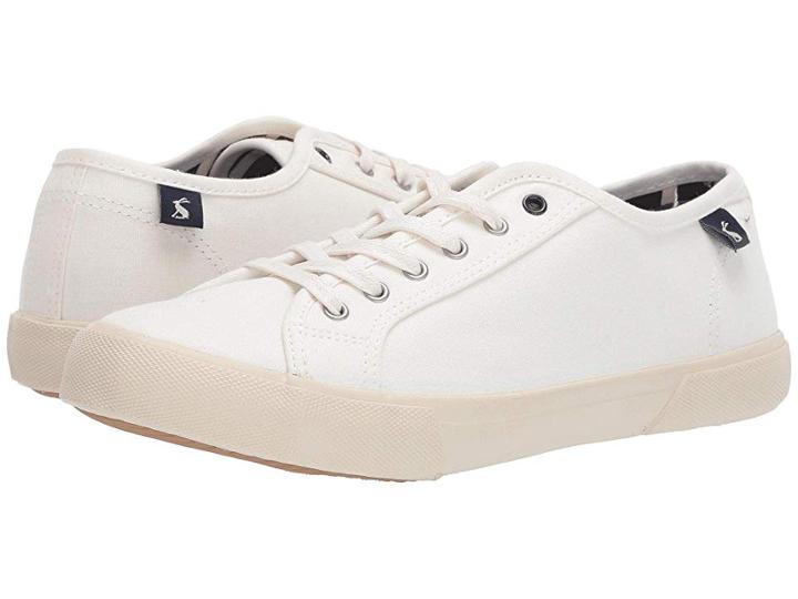 Joules Coast Pump (white) High Heels