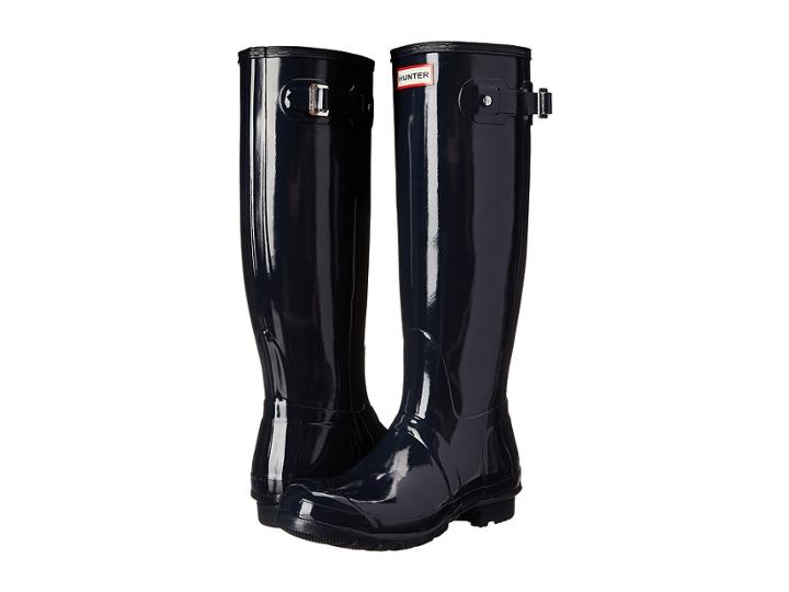 Hunter Original Gloss (navy Gloss) Women's Rain Boots