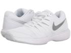 Nike Air Zoom Prestige (white/metallic Silver/pure Platinum) Women's Tennis Shoes