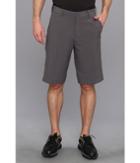 Nike Golf Tour Trajectory Tech Short (dark Grey/metallic Silver) Men's Shorts