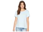 Amuse Society Tanner Boyfriend Tee (light Blue) Women's T Shirt