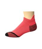 Nike Elite Running Cushion No Show Tab (bright Crimson/black/reflective Silver) No Show Socks Shoes