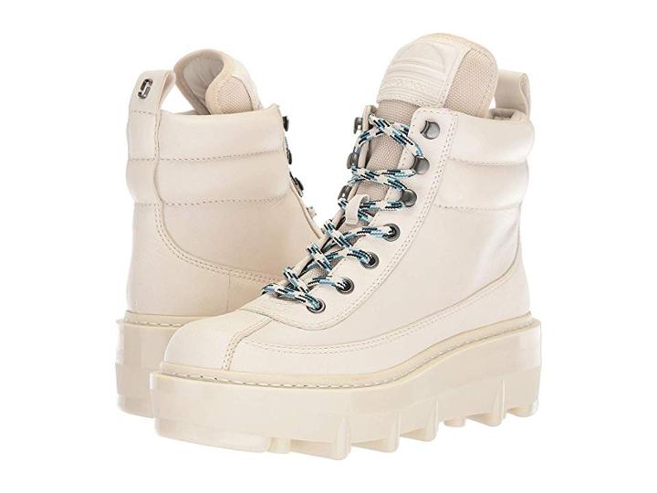 Marc Jacobs Shay Wedge Hiking Boot (white) Women's Boots