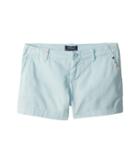 Polo Ralph Lauren Kids Embroidered Chino Shorts (little Kids/big Kids) (crystal Blue) Girl's Shorts