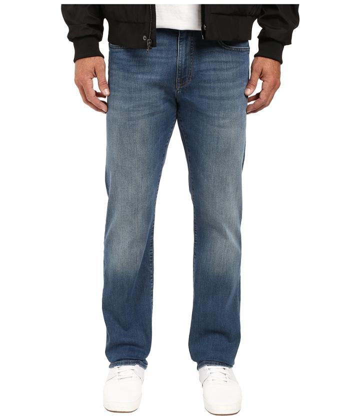 Mavi Jeans Myles Casual Straight In Mid Shaded Williamsburg (mid Shaded Williamsburg) Men's Jeans
