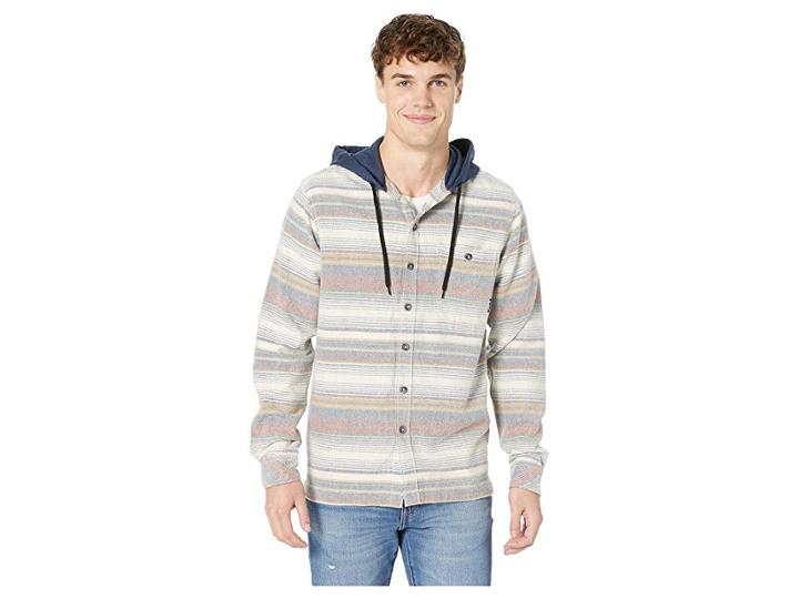 Billabong Baja Flannel (stone) Men's Sweatshirt