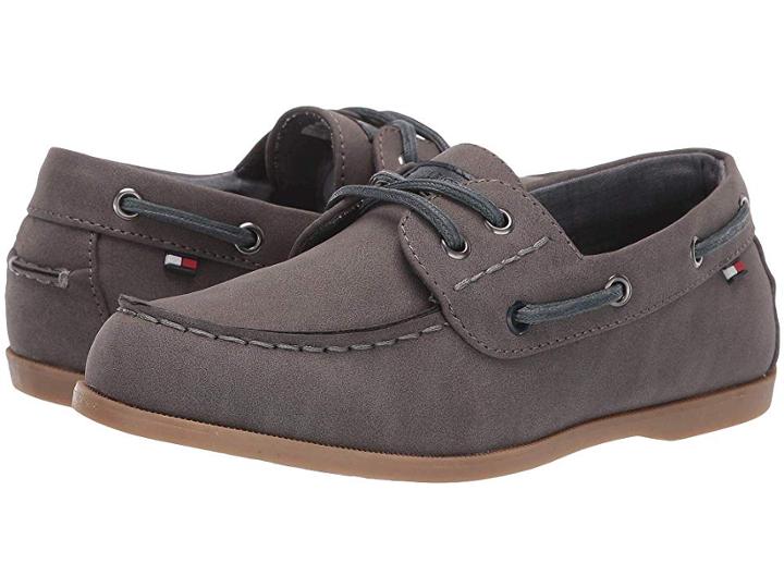 Tommy Hilfiger Kids Douglas Hampton (little Kid/big Kid) (pearl Gray) Boy's Shoes
